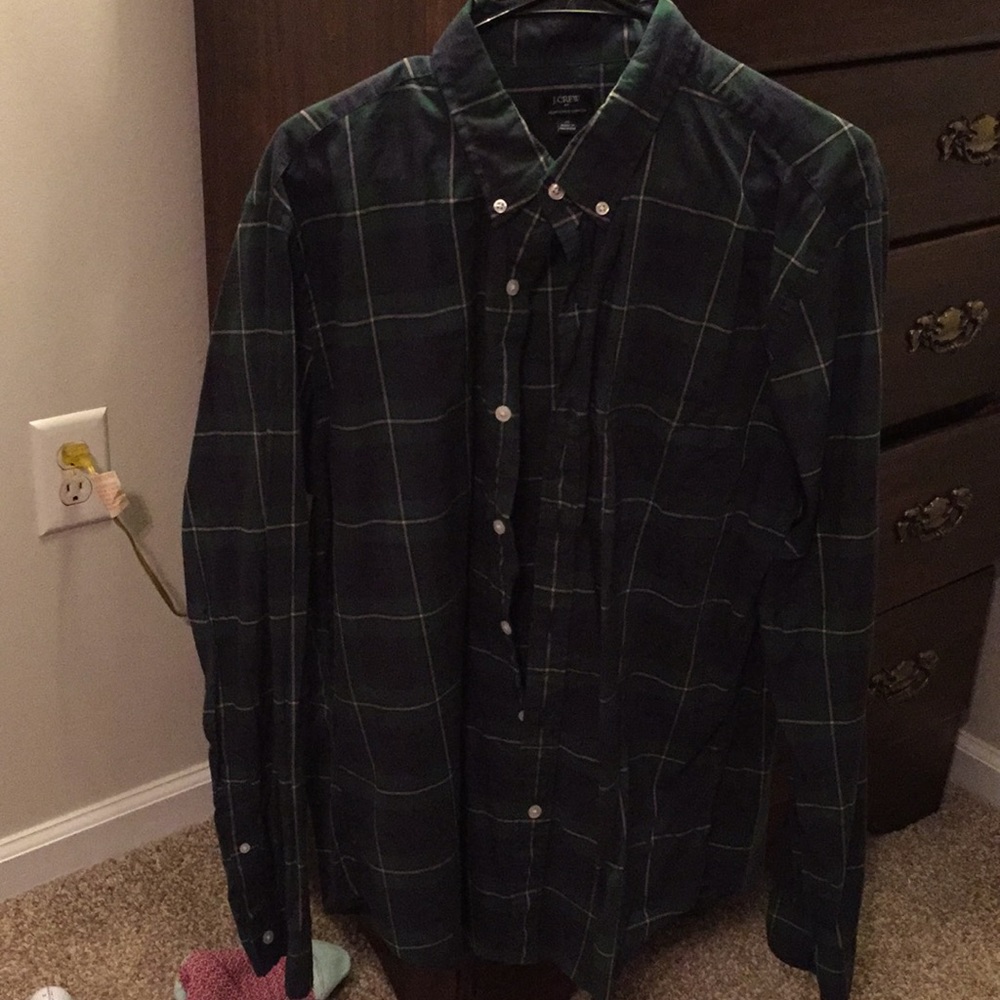 J crew longsleeve button up